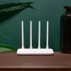 Xiaomi Mi Router 4C Wi-Fi 4 Wireless Router (2.4GHz, 300 Mbps, 4 Antennas, 3x Fast Ethernet) White
