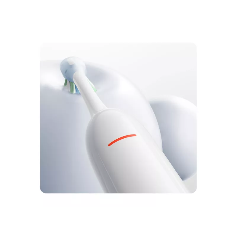Xiaomi Mijia Smart szczoteczka elektryczna z oscylacją serwo Pro biała – soniczna, 39 600 drgań/min, Bluetooth, IPX7, ładowanie bezprzewodowe, EU