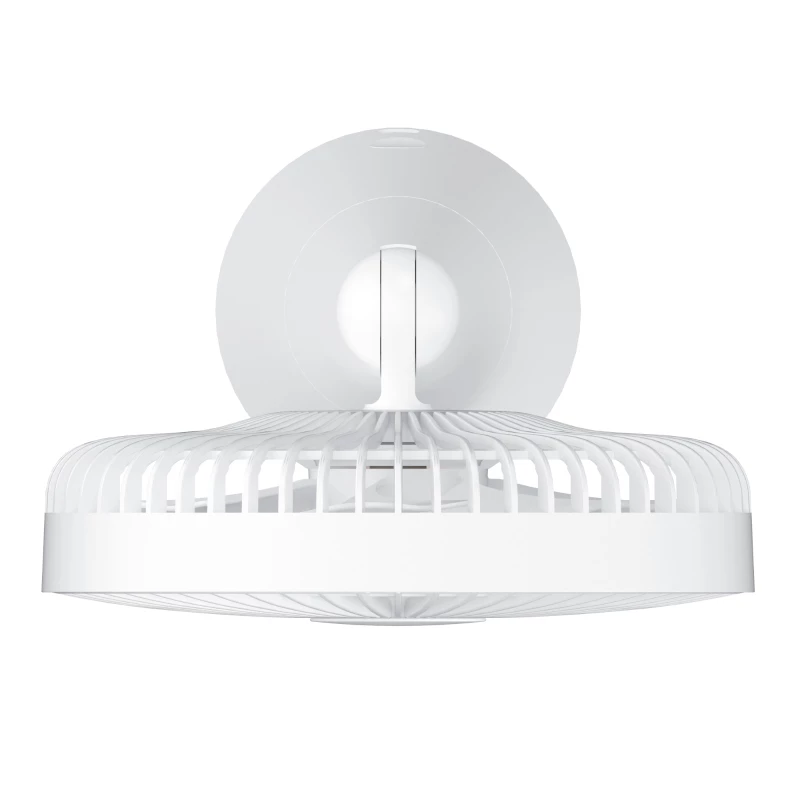 Xiaomi Rechargeable Mini Fan BHR6089GL 2000mAh USB przenośny wentylator ręczny z odłączaną podstawą, 4 prędkości, silnik bezszczotkowy, biały