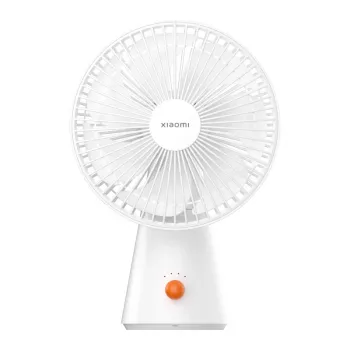Xiaomi Rechargeable Mini Fan BHR6089GL 2000mAh USB przenośny wentylator ręczny z odłączaną podstawą, 4 prędkości, silnik bezszczotkowy, biały