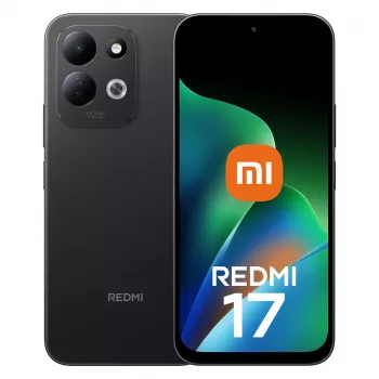 Xiaomi Redmi 17 4G Dual SIM, 4GB RAM, 256GB pamięci, 6,7 cala IPS LCD, aparat 50MP, 5000mAh, czarny