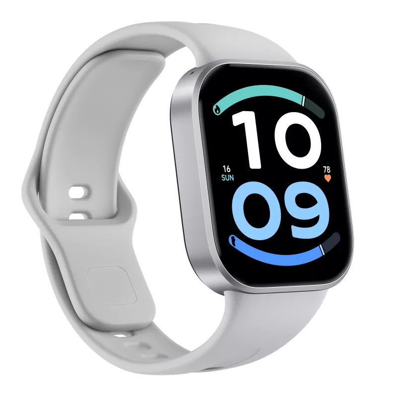 Xiaomi Redmi Watch 6 Active Matte Silver Smartwatch z wyświetlaczem AMOLED, GPS, połączeniami Bluetooth, baterią na 14 dni