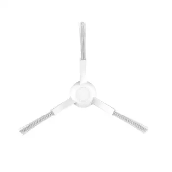 Xiaomi Robot Vacuum Mop Essential Szczotka boczna - 3-ramienna do czyszczenia krawędzi, część zamienna do Mi Robot Vacuum-Mop Essential (G1), biała/czarna, oryginalna zamienna Xiaomi