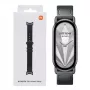 Xiaomi Smart Band 10 Pleciony Jedwabny Pasek - Hebanowa Czerń