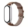 Xiaomi Smart Band 10 Pleciony Jedwabny Pasek - Piórowo Brązowy