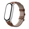 Xiaomi Smart Band 10 Pleciony Jedwabny Pasek - Piórowo Brązowy