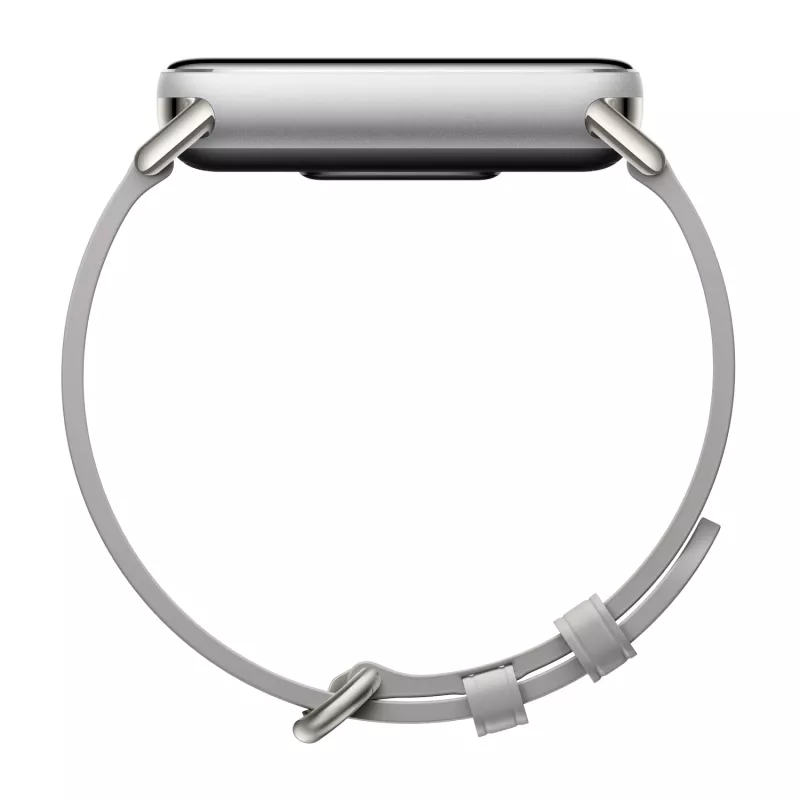 Xiaomi Smart Band 10 Skórzany pasek - szary