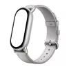 Xiaomi Smart Band 10 Skórzany pasek - szary
