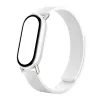 Xiaomi Smart Band 10 Magnetyczny pasek ze skóry Kona - Biały lodowcowy