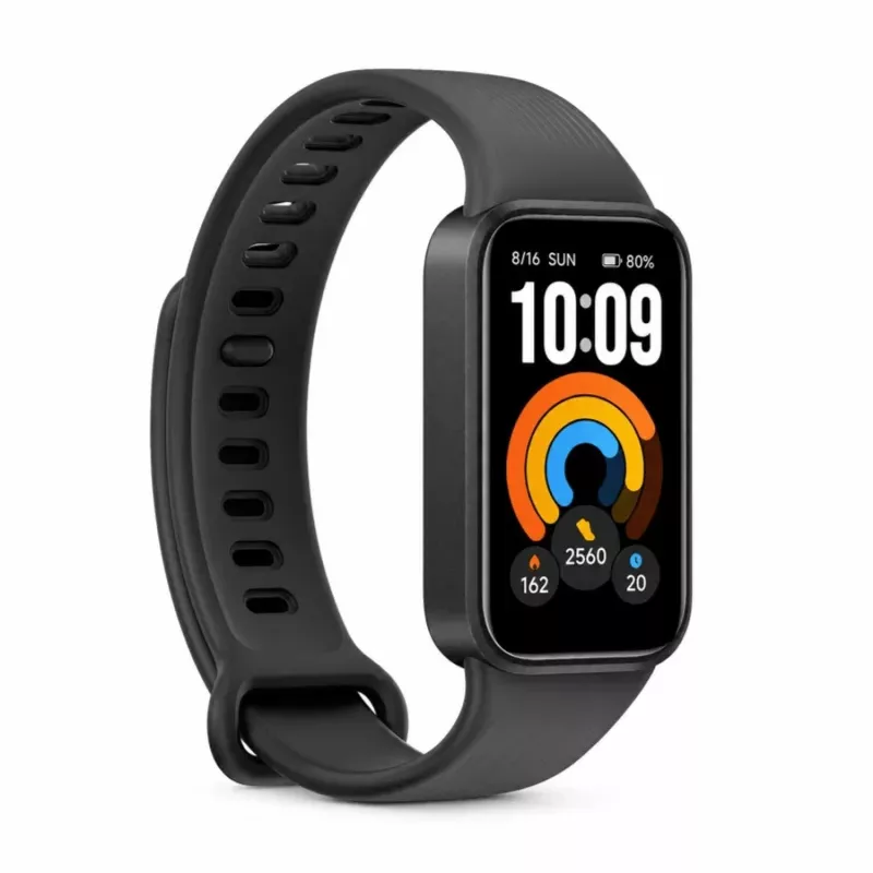 Xiaomi Smart Band 11 Active Black Fitness Tracker z monitorem tętna, Bluetooth 5.3, wyświetlacz TFT 1.47 inch, wodoszczelność 5 ATM, bateria do 14 dni
