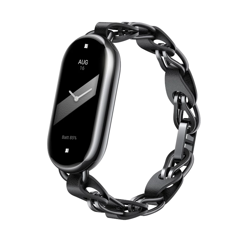 Xiaomi Smart Band 8 Pasek łańcuszkowy - Czarny