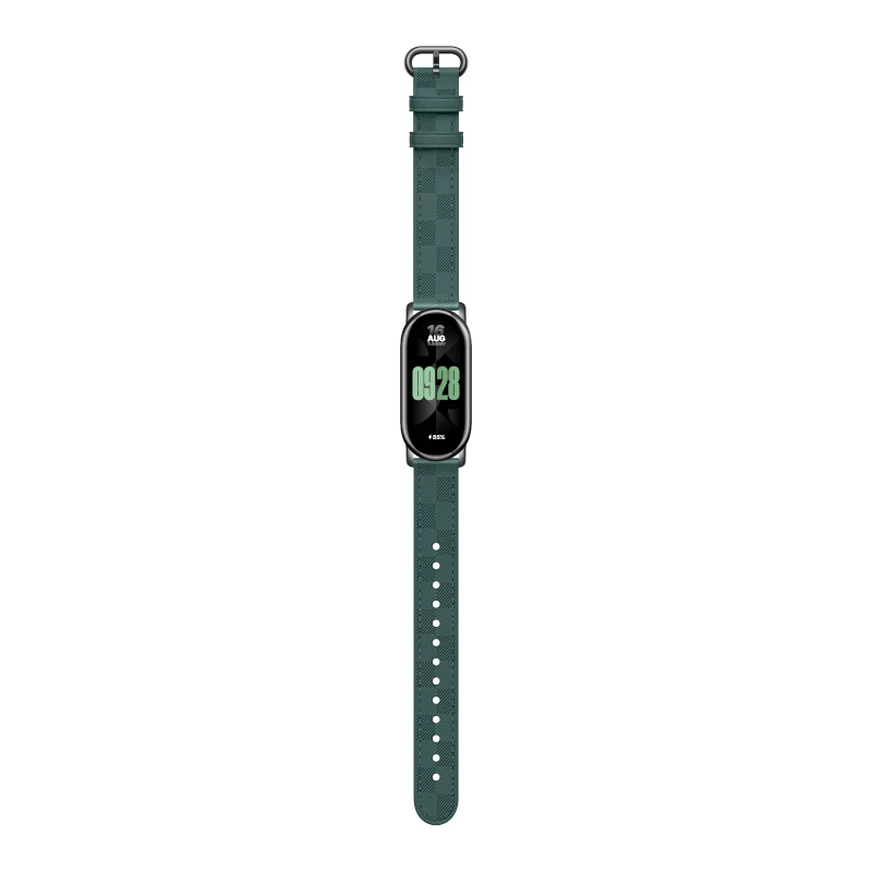Xiaomi Smart Band 8 Pasek w kratkę - Zielony