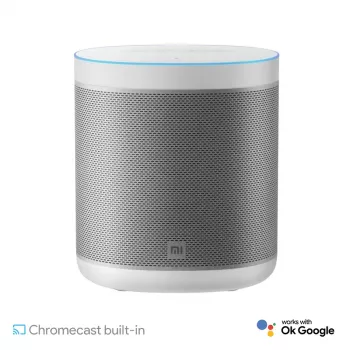 Xiaomi Smart Speaker z Asystentem Google, Chromecast, pilotem IR i zegarem LED - Czarny