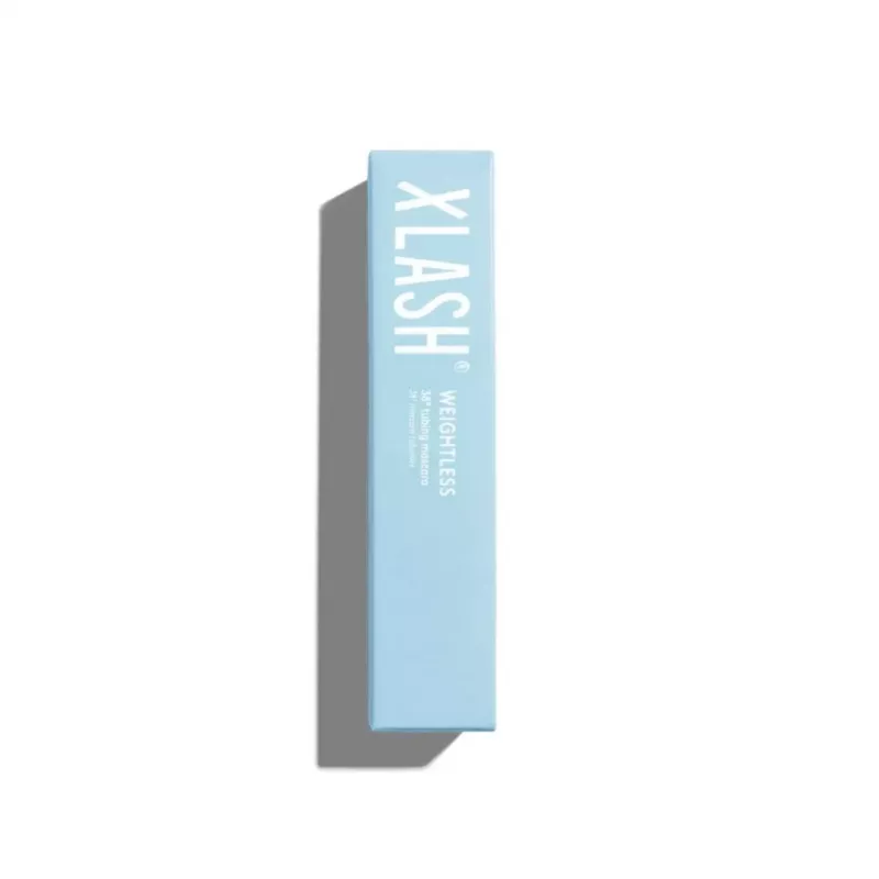 XLASH Weightless Mascara - Wydłużająca, Definiująca, Podkręcająca, Odporna na rozmazywanie, Wegańska, 9 ml, Czarna