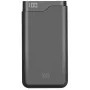 Powerbank XQISIT 12,000 mAh Szybkie Ładowanie Czarny XQISIT 37828