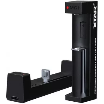 XTAR MC1 USB-C jednogniazdowa ładowarka do baterii Li-ion