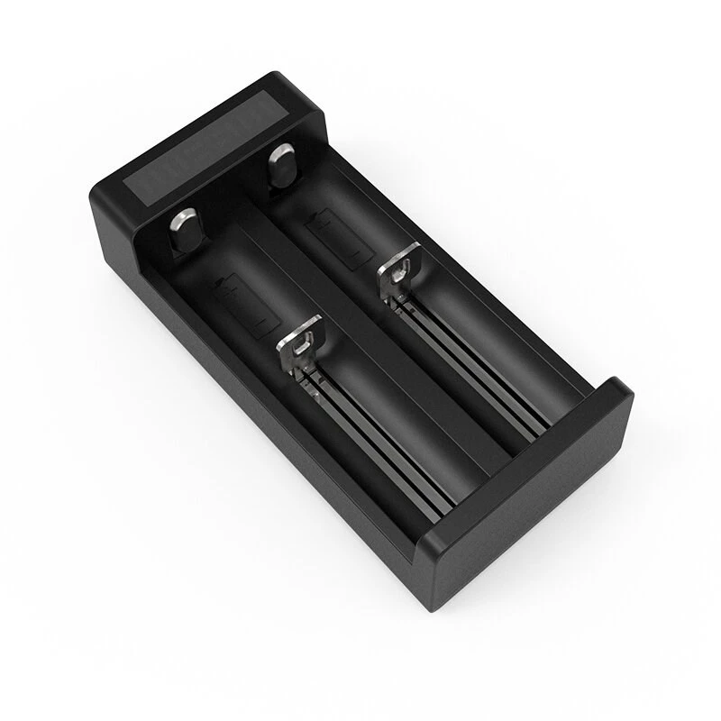 XTAR MC2+ 2-slotowa ładowarka do baterii Li-ion 18650, 21700, 26650 i innych (zasilana USB)