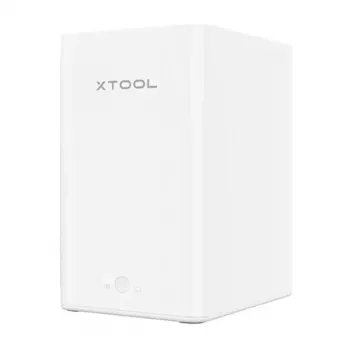 xTool Desktop Smoke Extractor - 3-Stage H13 HEPA & Activated Carbon Filtration, 100 m³/h Airflow, 100W, AC 100-240V