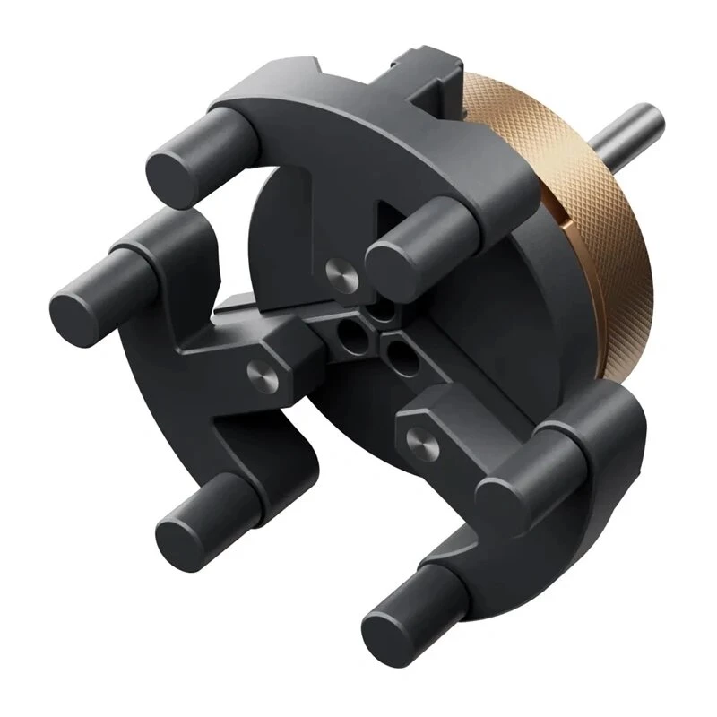 XTOOL RA3 Lite Rotating Adapter – 4-in-1 Rotary Attachment for xTool Laser Engravers (Chuck, Roller, Ring, Sphere)