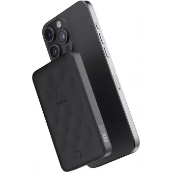 XTORM FS5 Magnetyczny Bezprzewodowy Power Bank 5000 mAh 18.5 Wh 18W PD USB-C Midnight Black
