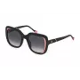 Okulary przeciwsłoneczne damskie YALEA SYA027N530700 - prostokątna oprawka acetatowa z ochroną UV400 (53/22/140 mm)