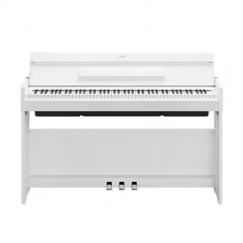 Yamaha ARIUS YDP-S36WH Digital Piano - 88-Key Graded Hammer Standard, Pure CF Sound Engine, White