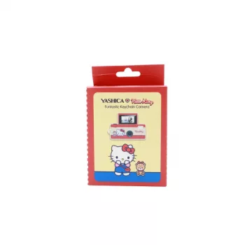 YASHICA Funtastic Keychain Mini Camera HELLO KITTY, 2MP CMOS, HD 720p, USB-C