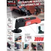 YATO 300W Multi-Tool z regulacją prędkości i bezkluczykową wymianą akcesoriów