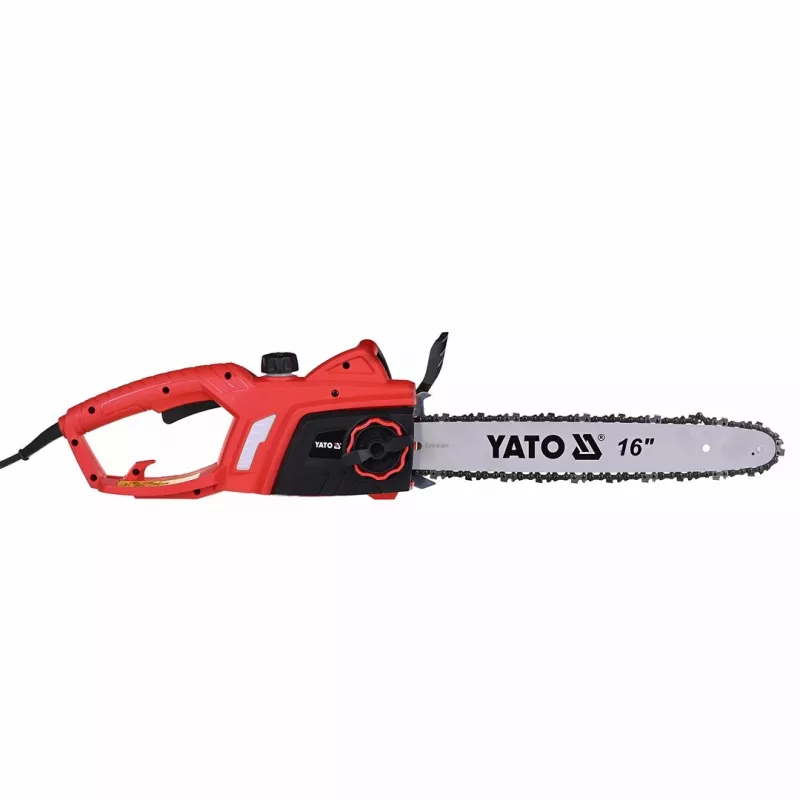 YATO Elektryczna Piła Łańcuchowa 2000W 40cm 16 inch Prowadnica 13.5m/s Prędkość Łańcucha Automatyczne Smarowanie