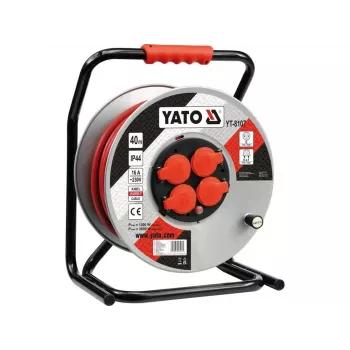 Yato YT-8107 Bęben kablowy 4 gniazda AC 40 m
