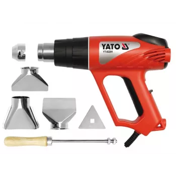 Yato YT-82291 Opalarka 2000 W 550°C z 4 dyszami i skrobakiem