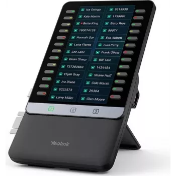 Yealink EXP55 moduł rozszerzający do telefonu IP z 20 programowalnymi klawiszami i kolorowym wyświetlaczem LCD 4,3 cala