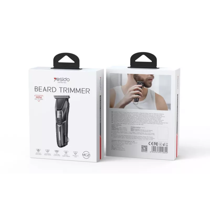 YESIDO Beard Trimmer MG21 Black