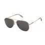 ZADIG & VOLTAIRE SZV378 Okulary przeciwsłoneczne dla mężczyzn - czarna oprawka, szare szkła - 58/17/140 mm