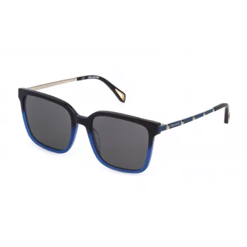 Okulary przeciwsłoneczne ZADIG & VOLTAIRE Cat Eye dla kobiet SZV308-550D79 Czarny/Szary