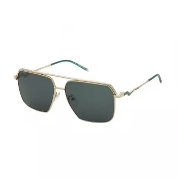 ZADIG & VOLTAIRE Damskie okulary przeciwsłoneczne kocie oko SZV413-58300Y Czarny/Szary 58mm