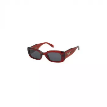 Okulary przeciwsłoneczne ZADIG & VOLTAIRE damskie SZV372-490AGN czarne/szare 49mm