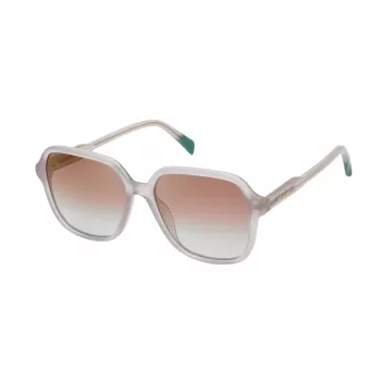 ZADIG & VOLTAIRE Okulary przeciwsłoneczne damskie SZV375556K7G - Oprawka acetatowa, ochrona UV400, soczewki 55mm