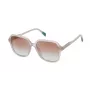 ZADIG & VOLTAIRE Okulary przeciwsłoneczne damskie SZV375556K7G - Oprawka acetatowa, ochrona UV400, soczewki 55mm