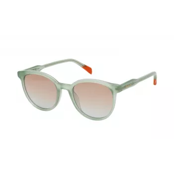 Okulary przeciwsłoneczne ZADIG & VOLTAIRE dla kobiet SZV376516A8G - Czarna oprawka acetatowa, szare soczewki poliwęglanowe, 51 mm