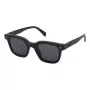Okulary przeciwsłoneczne damskie ZADIG & VOLTAIRE SZV401-540700 - czarna oprawka acetatowa, soczewki dymnoszare, 54 mm