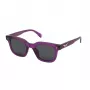 Okulary przeciwsłoneczne damskie ZADIG & VOLTAIRE SZV401V4801F5 - oprawka acetatowa, ochrona UV400, soczewka 48 mm