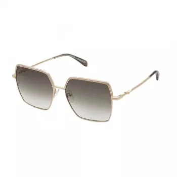Okulary przeciwsłoneczne ZADIG & VOLTAIRE damskie SZV406-5608FC Havana Brown Acetate Frame Brown Gradient Lens 56/17/140 mm