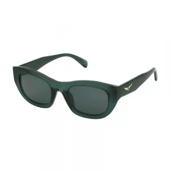Okulary przeciwsłoneczne ZADIG & VOLTAIRE damskie SZV408-5106HQ Havana Brązowy Acetat 51mm