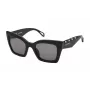 Okulary przeciwsłoneczne damskie ZADIG & VOLTAIRE SZV409-520700 brązowy szylkret geometryczne 52mm