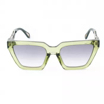 Okulary przeciwsłoneczne ZADIG & VOLTAIRE damskie SZV418-53M40X Havana Acetate Square Frame Brązowe Szkła 53/19/140 mm