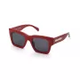 Okulary przeciwsłoneczne ZADIG & VOLTAIRE damskie SZV421-5006XX (50/21/140 mm) Czarna oprawka acetatowa Szare soczewki poliwęglanowe UV400