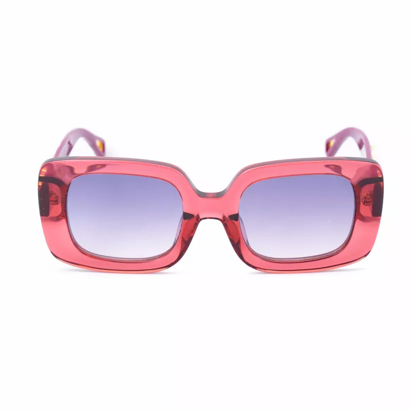 Okulary przeciwsłoneczne damskie ZADIG & VOLTAIRE SZV423-516MHX Havana Acetate Rectangular 51mm