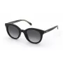 Okulary przeciwsłoneczne damskie Zadig & Voltaire SZV456-500700 prostokątne czarna oprawka szare soczewki 50mm