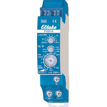Dimmaktor Eltako FUD14 RS485, ściemniacz fazowy, maks. moc 400 W